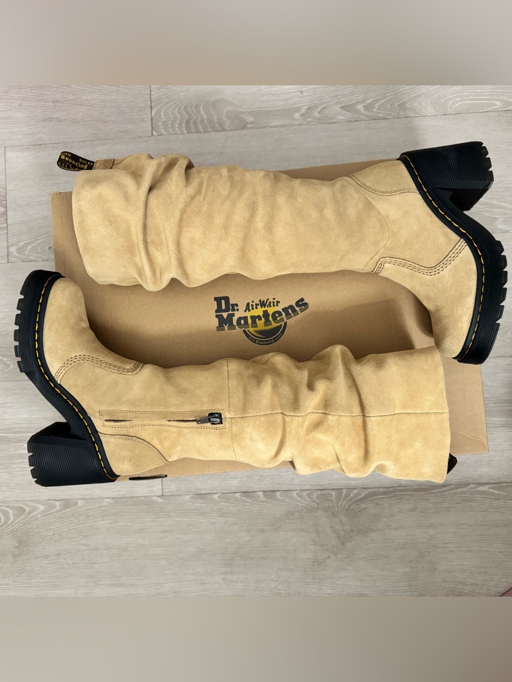 DR. MARTENS KASEY SUEDE BOOTS
